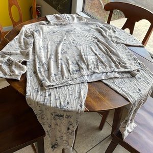 Peanuts Snoopy hoodie and joggers set XL